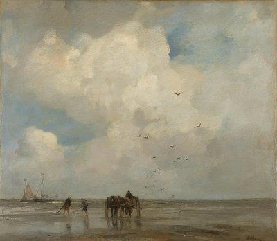 Shellfishers. 1885 by Jacob Henricus or Hendricus Maris