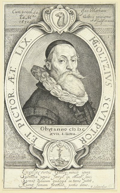 Hendrick Goltzius by Jacob Matham