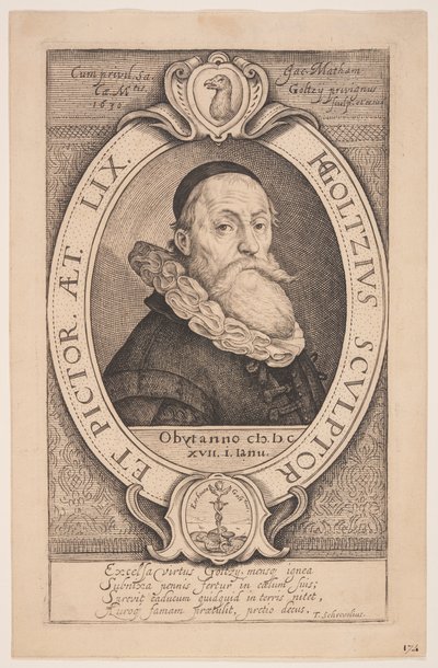 Hendrick Goltzius by Jacob Matham