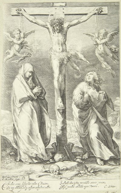 Christ on the Cross by Jacob Matham