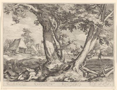 Landscape with the Parable of the Sower by Jacob Matham