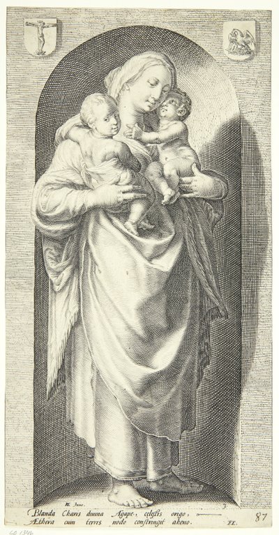 Charity by Jacob Matham
