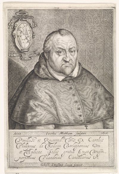 Portrait of Charles Philip de Rodoan by Jacob Matham