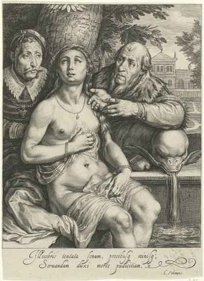 Susanna and the Elders by Jacob Matham