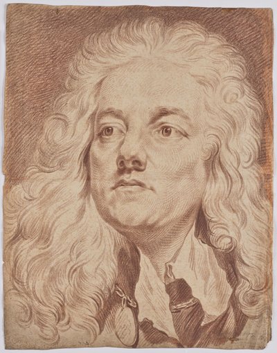 Portrait of the University Fencing Master Carl Freyheit by Jacob Matthias Schmutzer