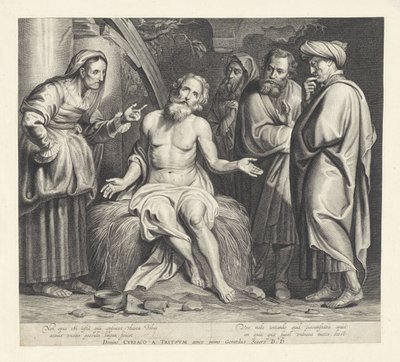 Job on the Dung Heap by Jacob Neefs (possibly)