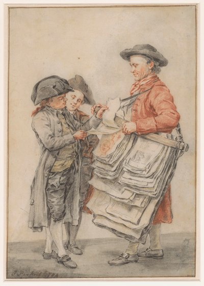 The Print Seller by Jacob Perkois (signed by artist)