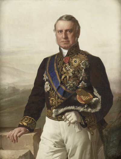 Charles Ferdinand Pahud (1803-73). Governor-General (1855-61) by Jacob Spoel
