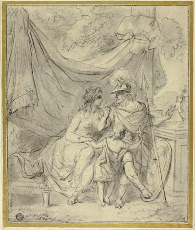Mars and Venus by Jacob Toorenvliet