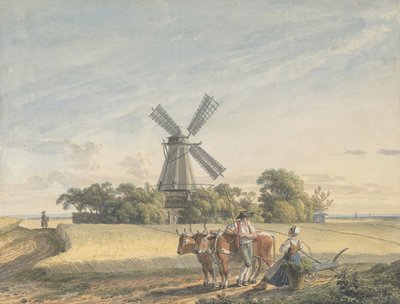 Landscape by Jacob Wilhelm Mechau