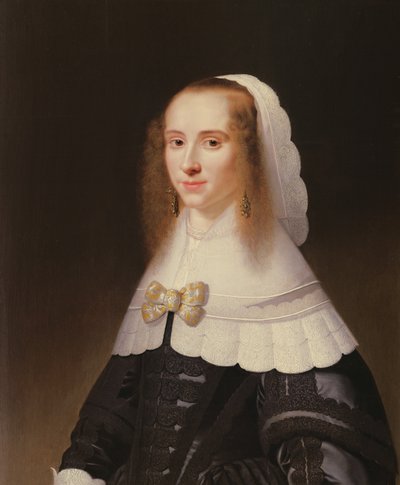 Portrait of a Lady by Jacob Willemsz Delff