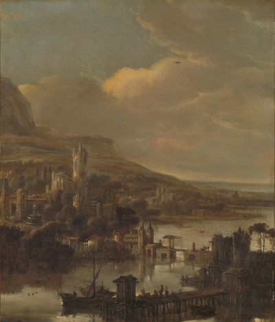 River View by Jacob de Wet (I) (attributed to)