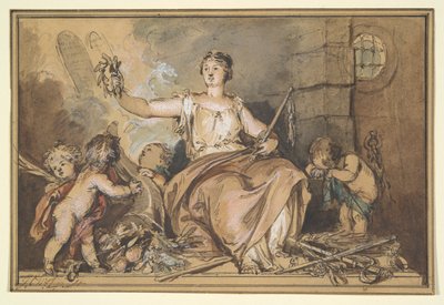 Allegory of War and Peace by Jacob de Wit