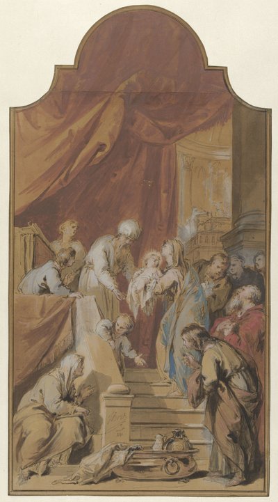 The Presentation in the Temple by Jacob de Wit