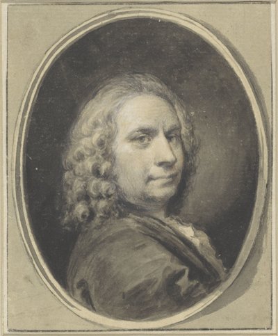 Self-Portrait of Jacob de Wit by Jacob de Wit
