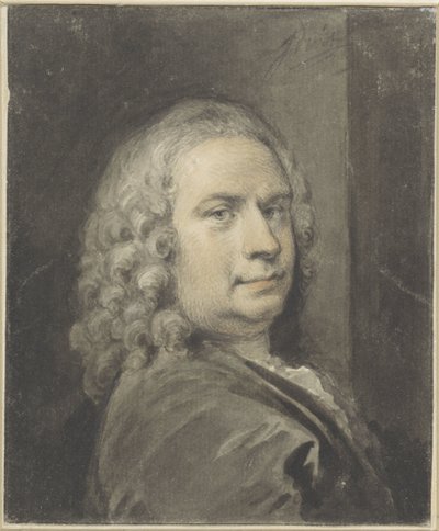Self-Portrait of Jacob de Wit by Jacob de Wit