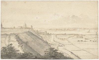 View of Nijmegen by Jacob van Eynden (I)