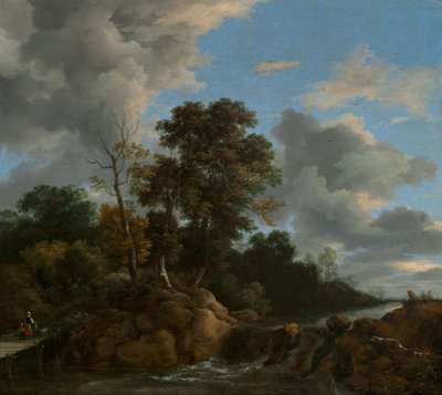 Landscape, c. 1670 by Jacob van Ruisdael