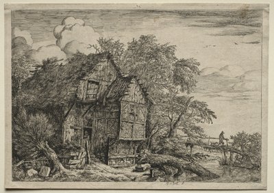 The Little Bridge by Jacob van Ruisdael