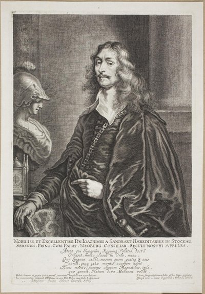 Joachim von Sandrart by Jacob von Sandrart