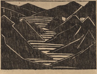 Fjord by Jacoba van Heemskerck van Beest