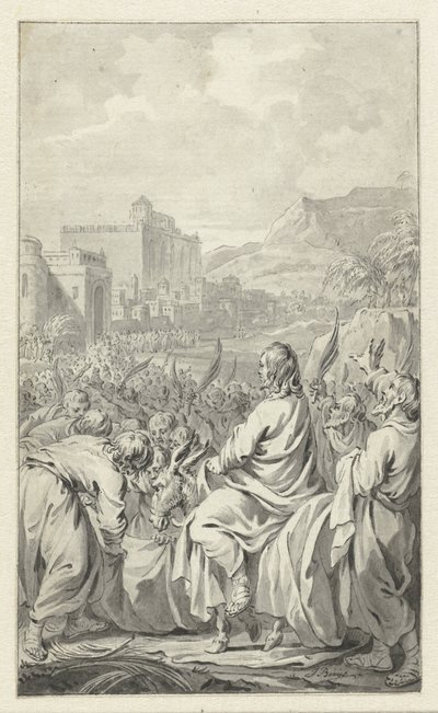 The Entry into Jerusalem by Jacobus Buys