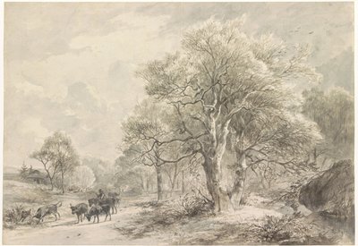 Winter Landscape by Jacobus Pelgrom