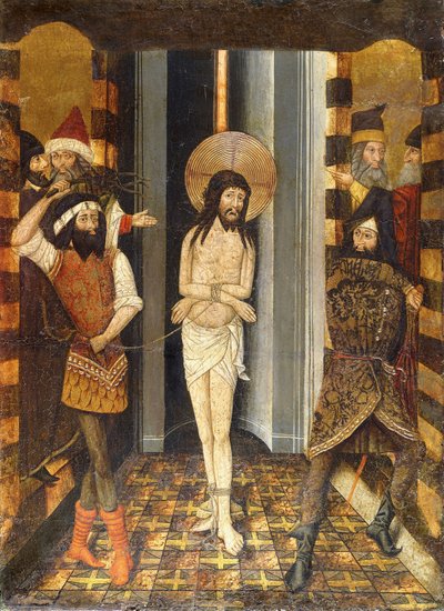 The Flagellation of Christ by Jacomart Baco