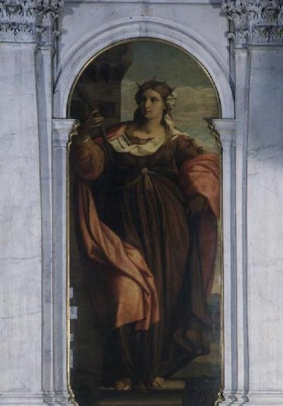 St. Barbara by Jacopo (c.1480 1528) Palma