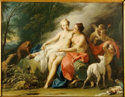 Jupiter and Callisto by Jacopo Amigoni