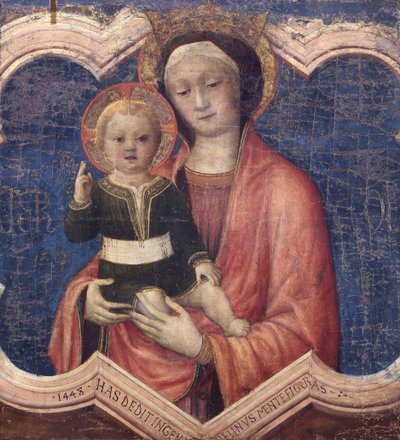 Virgin and Child by Jacopo Bellini