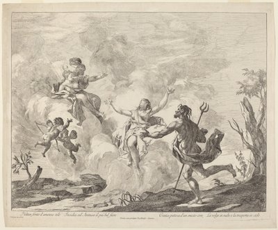 Alpheus and Arethusa by Jacopo Guarana