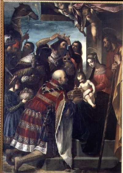 Adoration of the Magi by Jacopo Ligozzi
