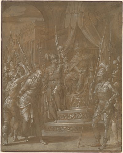 Christ before Herod by Jacopo Ligozzi