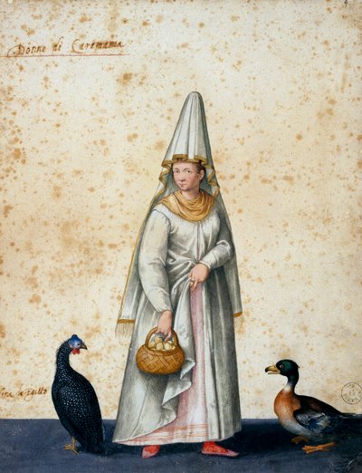 Turkish peasant by Jacopo Ligozzi