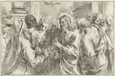 Christ and the Adulterous Woman by Jacopo Palma (il Giovane)