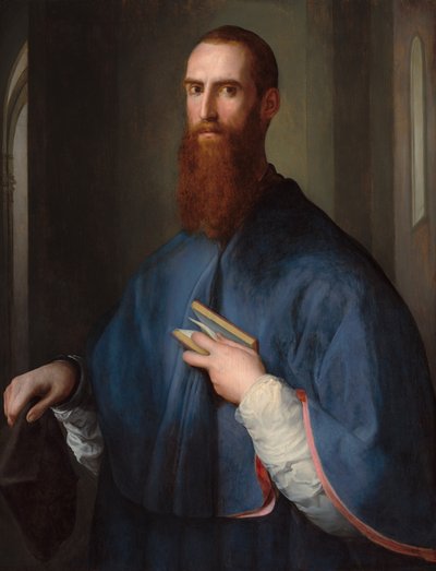 Monsignor della Casa, probably 1541-1544 by Jacopo Pontormo