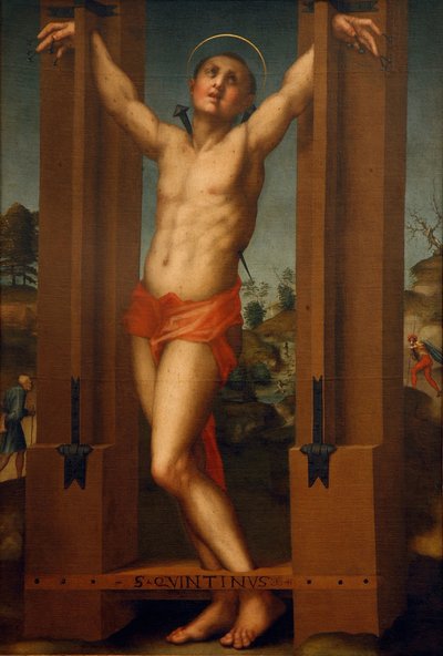 Saint Quentin by Jacopo Pontormo