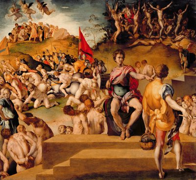 The Martyrdom of the Theban Legion by Jacopo Pontormo