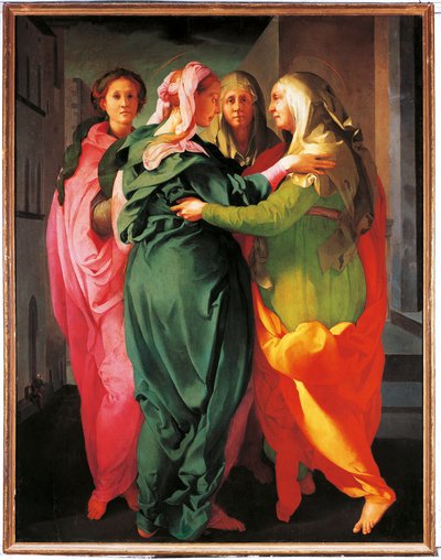 The Visitation by Jacopo Pontormo