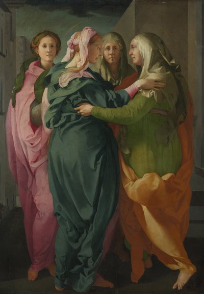 The Visitation by Jacopo Pontormo
