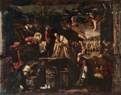 Adoration of the Magi by Jacopo Robusti Tintoretto