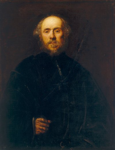 Male Portrait by Jacopo Robusti Tintoretto