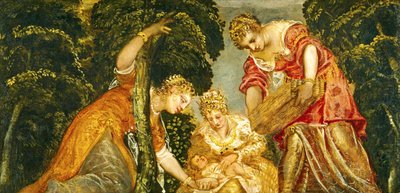 Moses Saved from the Waters by Jacopo Robusti Tintoretto