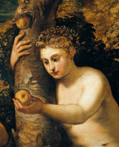 Original sin by Jacopo Robusti Tintoretto