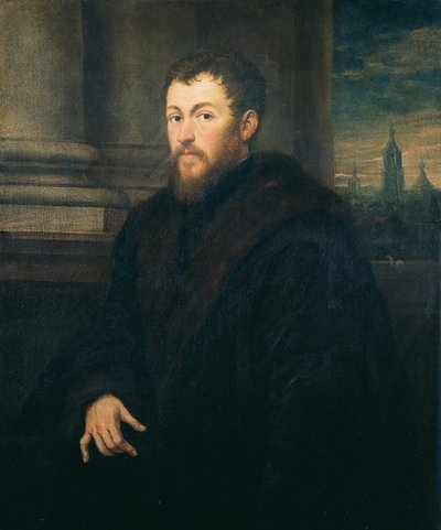 Portrait of a Gentleman by Jacopo Robusti Tintoretto