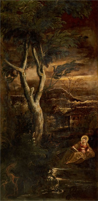 The Virgin Reading by Jacopo Robusti Tintoretto