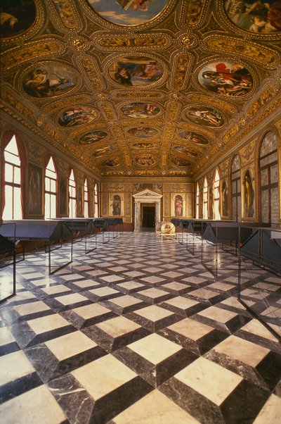 The Sala Dorata by Jacopo Sansovino