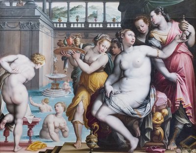 Bathsheba at Her Bath by Jacopo Zucchi