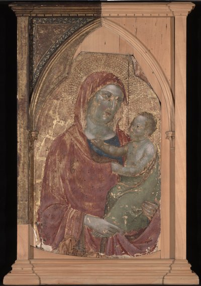 Virgin and Child by Jacopo del Casentino